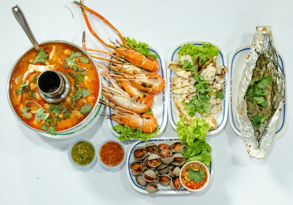Varieties of Seafood